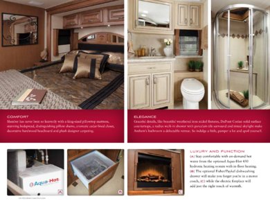 2011 Entegra Coach Anthem Brochure page 4