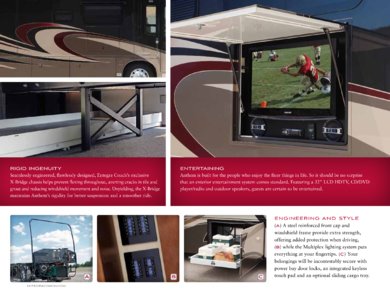 2011 Entegra Coach Anthem Brochure page 6