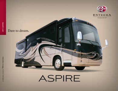 2011 Entegra Coach Aspire Brochure page 1