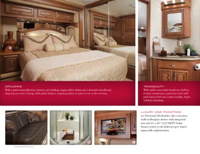 2011 Entegra Coach Aspire Brochure page 4