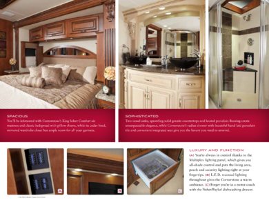 2011 Entegra Coach Cornerstone Brochure page 4