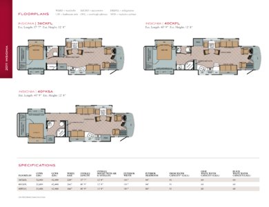 2011 Entegra Coach Insignia Brochure page 10