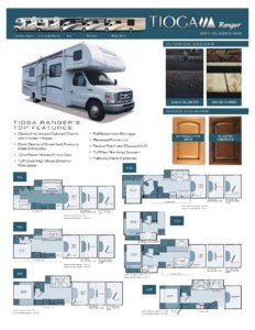 2011 Fleetwood Tioga Ranger Brochure page 1