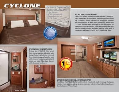 2011 Heartland Cyclone Brochure page 6
