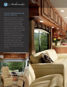 2011 Holiday Rambler Ambassador Brochure page 2