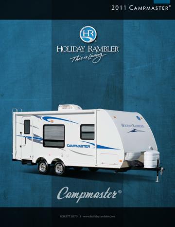 2011 Holiday Rambler Campmaster Brochure