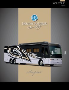 2011 Holiday Rambler Scepter Brochure page 1