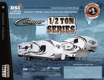2011 Keystone RV Cougar Half Ton Series Brochure