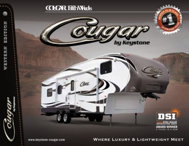 2011 Keystone RV Cougar Western Edition Brochure page 1