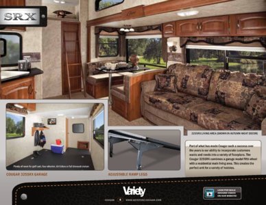 2011 Keystone RV Cougar Western Edition Brochure page 4