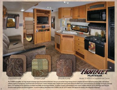 2011 Keystone RV Hornet Platinum Hideout Eastern Edition Brochure page 2