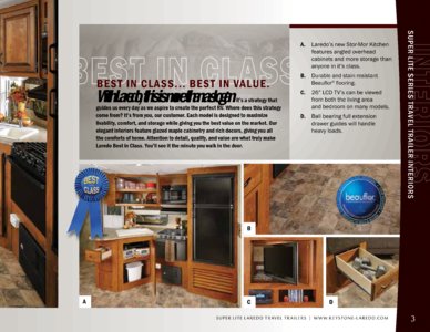 2011 Keystone RV Laredo Brochure page 3