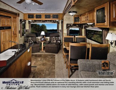 2011 Keystone RV Montana Mountaineer Edition Brochure page 2