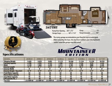 2011 Keystone RV Montana Mountaineer Edition Brochure page 7