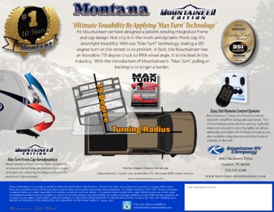 2011 Keystone RV Montana Mountaineer Edition Brochure page 8