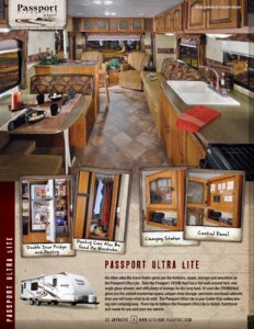 2011 Keystone RV Passport Ultra Lite Brochure page 4