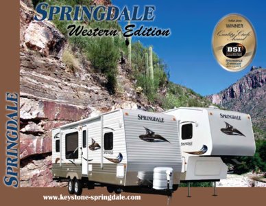 2011 Keystone RV Springdale Western Edition Brochure page 1