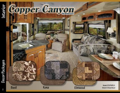 2011 Keystone RV Sprinter Copper Canyon Brochure page 2