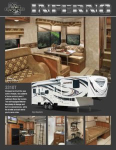 2011 KZ RV Inferno Brochure page 1