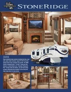 2011 KZ RV Stoneridge Flyer page 1