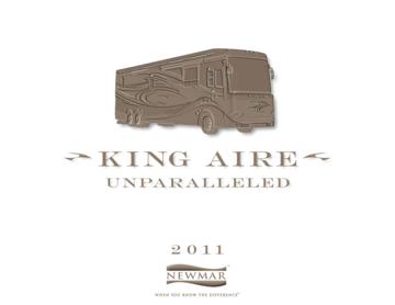 2011 Newmar King Aire Brochure