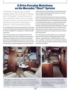 2011 Roadtrek Full Line Brochure page 9