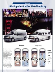 2011 Roadtrek Full Line Brochure page 12