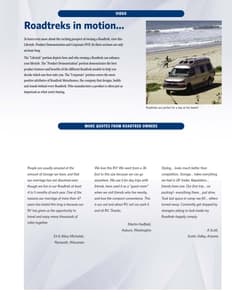 2011 Roadtrek Full Line Brochure page 33