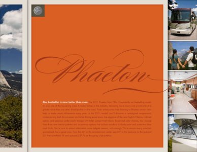 2011 Tiffin Phaeton Brochure page 3