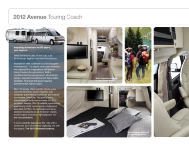 2012 Airstream Avenue Brochure page 2