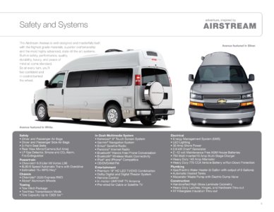 2012 Airstream Avenue Brochure page 5