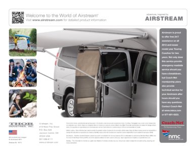 2012 Airstream Avenue Brochure page 8