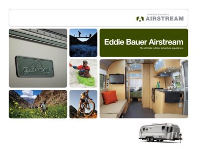 2012 Airstream Eddie Bauer Brochure page 1
