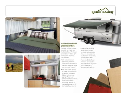 2012 Airstream Eddie Bauer Brochure page 5