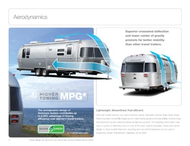 2012 Airstream Travel Trailers Brochure page 4