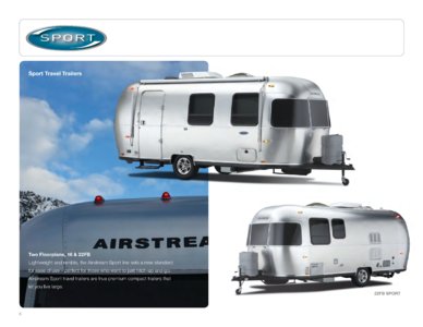 2012 Airstream Travel Trailers Brochure page 6