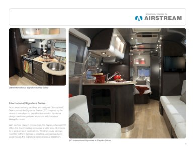 2012 Airstream Travel Trailers Brochure page 15