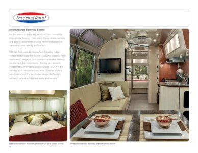 2012 Airstream Travel Trailers Brochure page 16