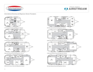 2012 Airstream Travel Trailers Brochure page 18