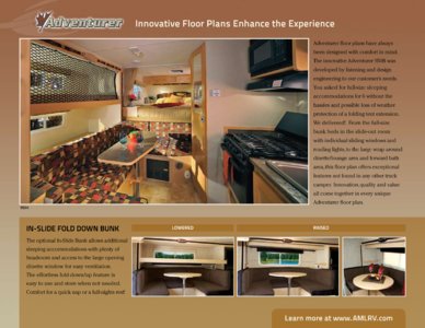 2012 ALP Adventurer Truck Campers Brochure page 4