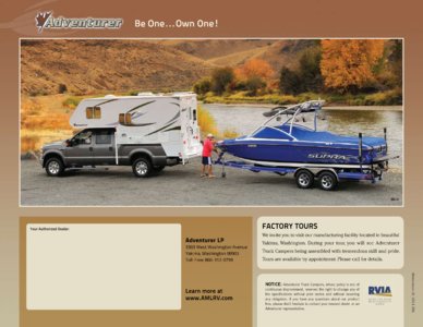 2012 ALP Adventurer Truck Campers Brochure page 12