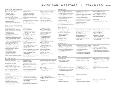 2012 American Coach American Heritage Brochure page 10
