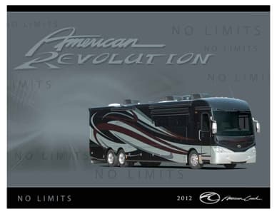2012 American Coach American Revolution Brochure page 1