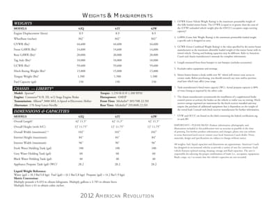 2012 American Coach American Revolution Brochure page 7