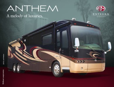 2012 Entegra Coach Anthem Brochure page 1