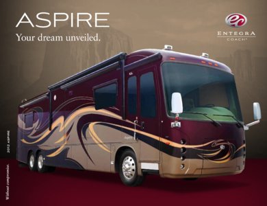 2012 Entegra Coach Aspire Brochure page 1