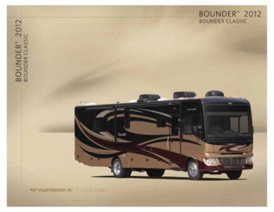 2012 Fleetwood Bounder Classic Brochure page 1