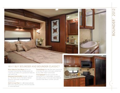 2012 Fleetwood Bounder Classic Brochure page 3