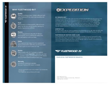 2012 Fleetwood Expedition Brochure page 8