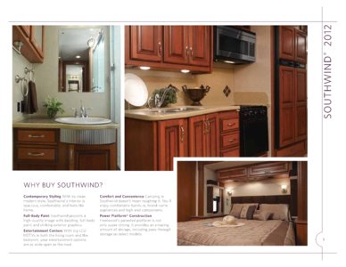 2012 Fleetwood Southwind Brochure page 3